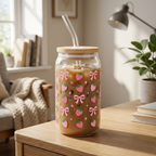 Glass Tumbler — Croquette 16oz Sipper Glass