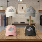 'not bossy just aggressively helpful' Women's Washed Mesh-Back Cap