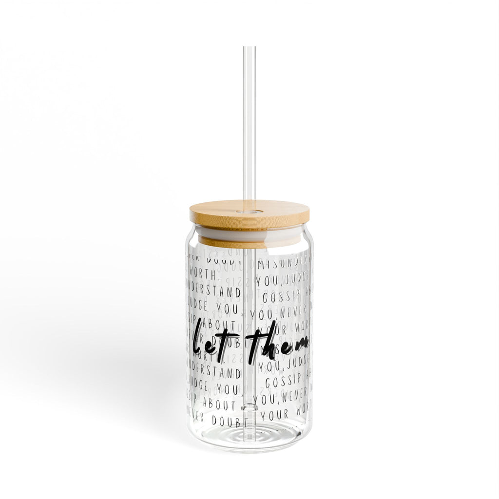 'Let Them' Motivational Bamboo Lid Tumbler