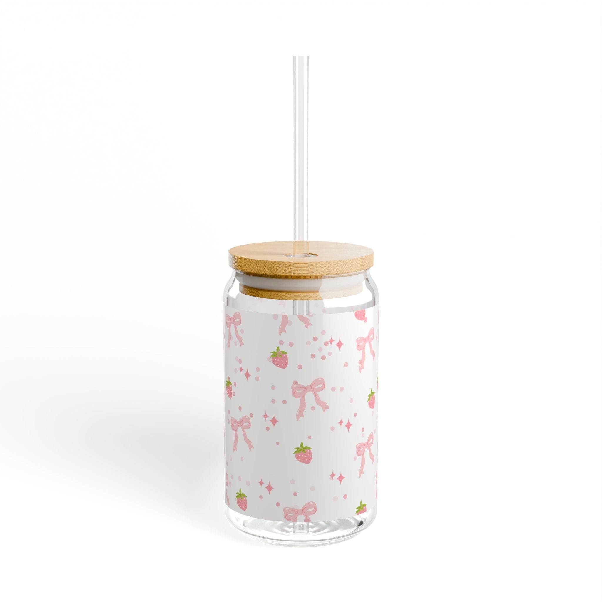 Glass Tumbler — Croquette 16oz Sipper Glass
